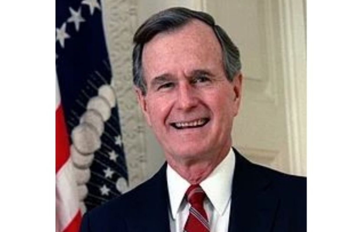 Mantan Presiden AS George H.W Bush meninggal dunia