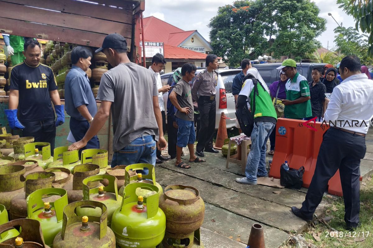 Pertamina gelar operasi pasar elpiji subsidi di enam titik