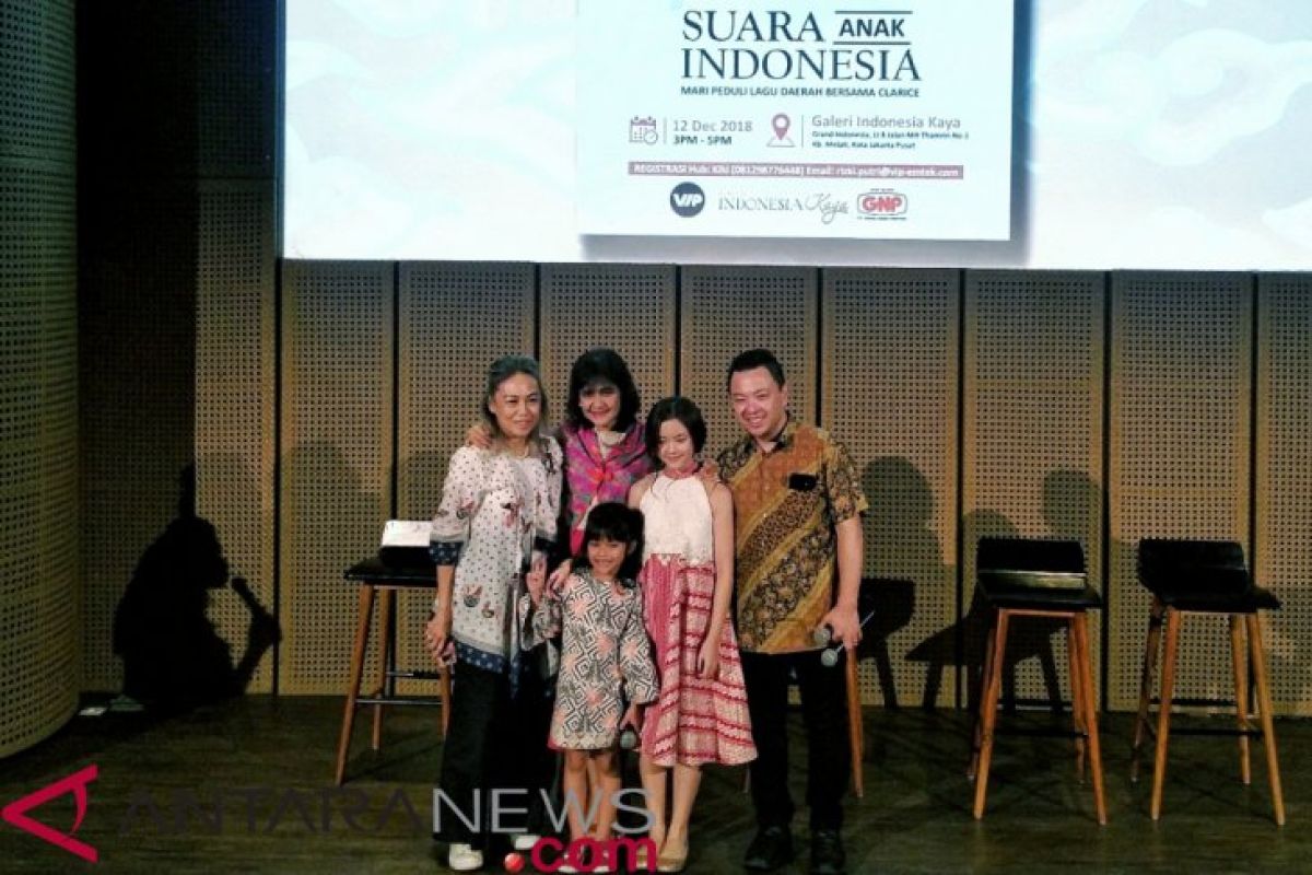 Album bertajuk "Suara Anak Indonesia" bangkitkan kembali lagu daerah