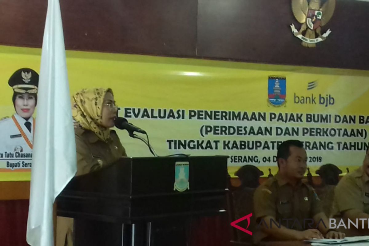 Penerimaan PBB-P2 Kabupaten Serang Melebihi Target