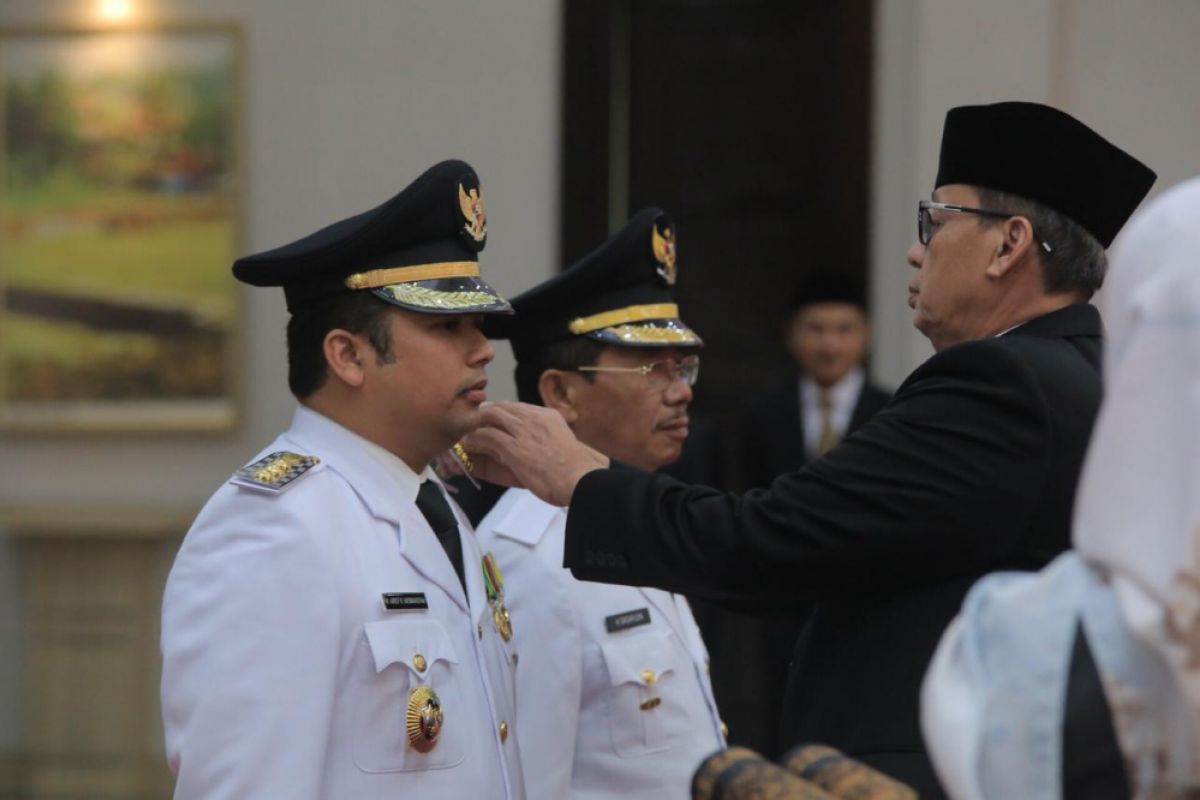 Arief - Sachrudin Resmi Dilantik Jadi Wali Kota - Wakil Wali Kota Tangerang