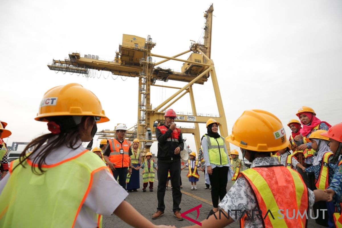 Pelindo I kenalkan wawasan maritim kepada anak-anak