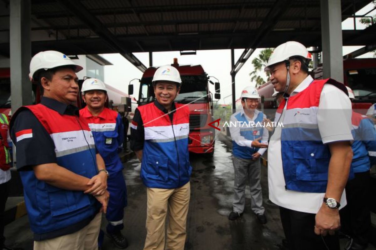 Jonan Tinjau Persiapan Pertamina Jawa Timur Hadapi Natal-Tahun Baru