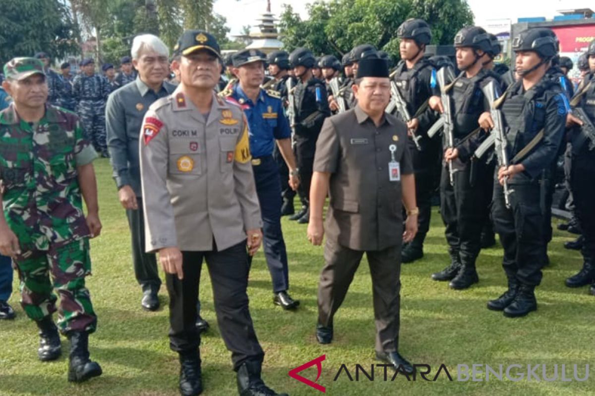 Polda Bengkulu siapkan 60 pos pengamanan Natal dan Tahun Baru