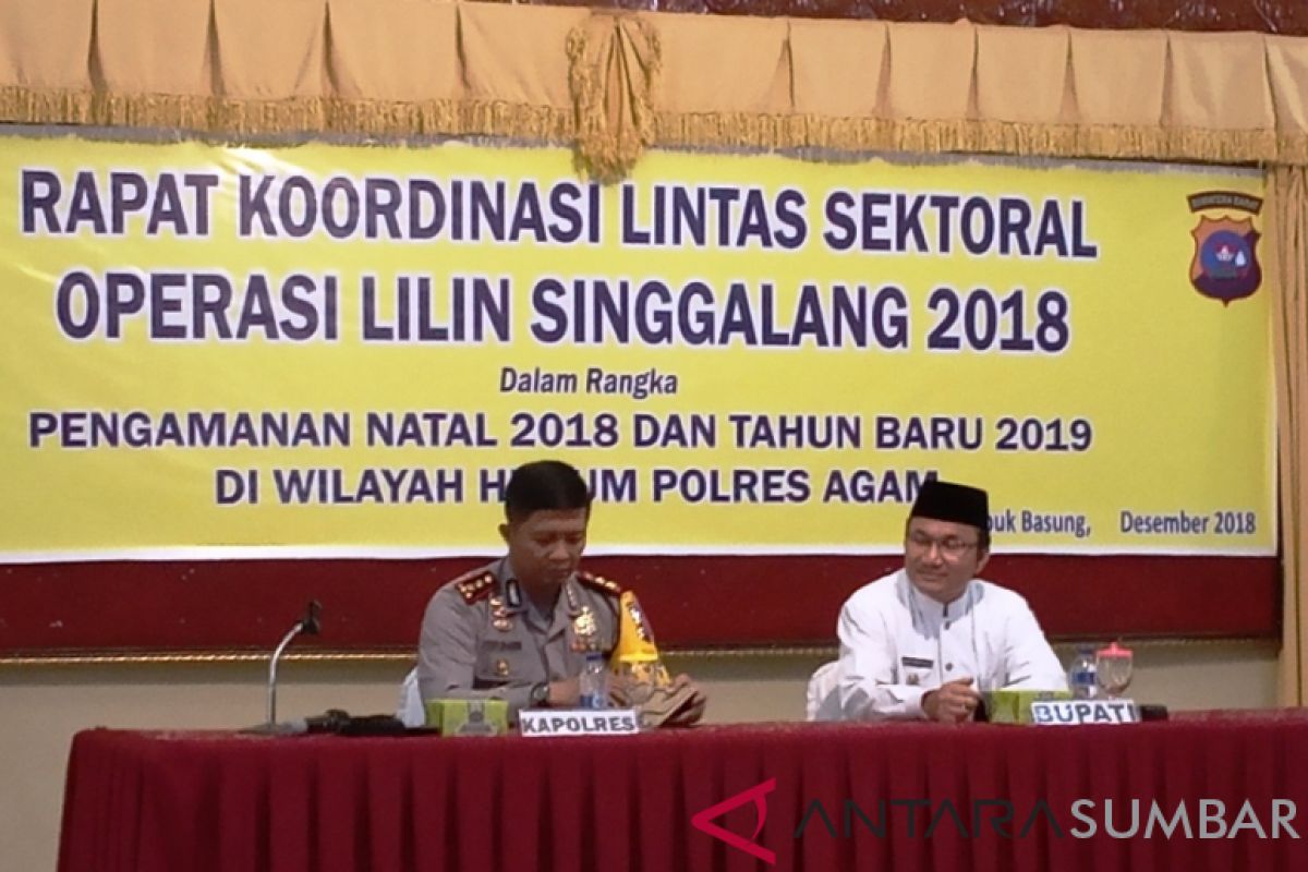 Polres Agam fokus amankan 11 objek wisata liburan akhir tahun