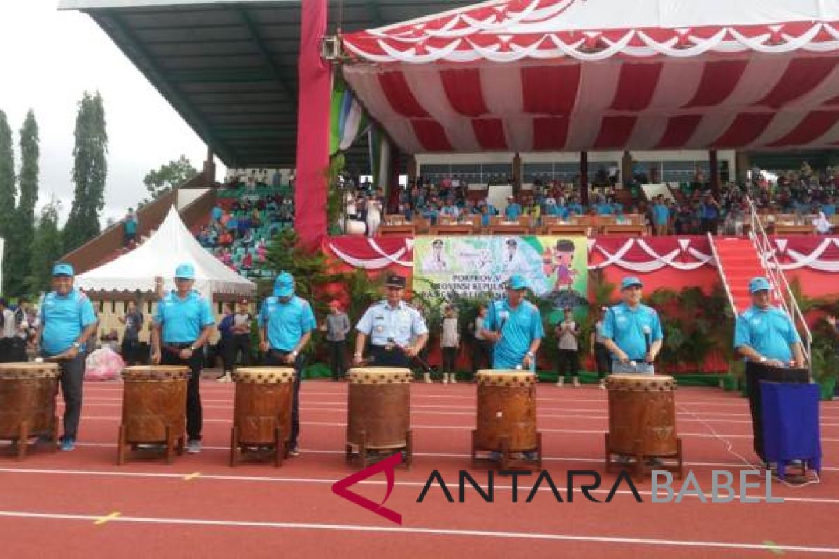 Gubernur Bangka Belitung buka kegiatan Porprov V