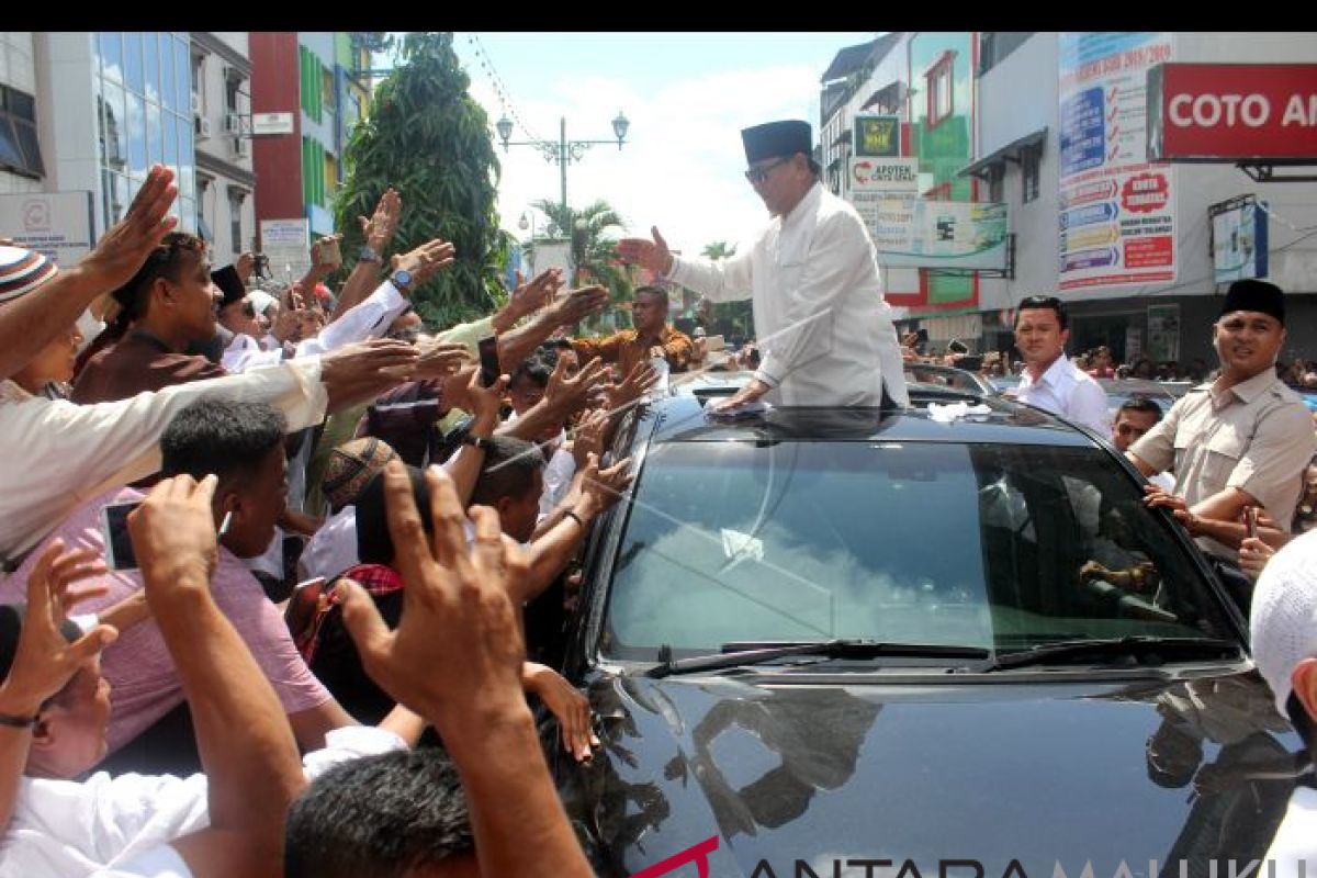 Prabowo bertemu pimpinan Sinode Gereja Protestan Maluku