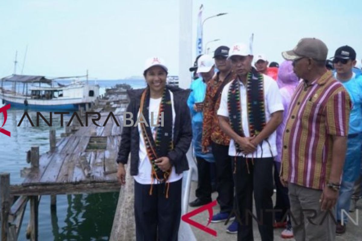 Menteri Rini resmikan Kapal Wisata Komodo dan Dermaga Pulau Rinca