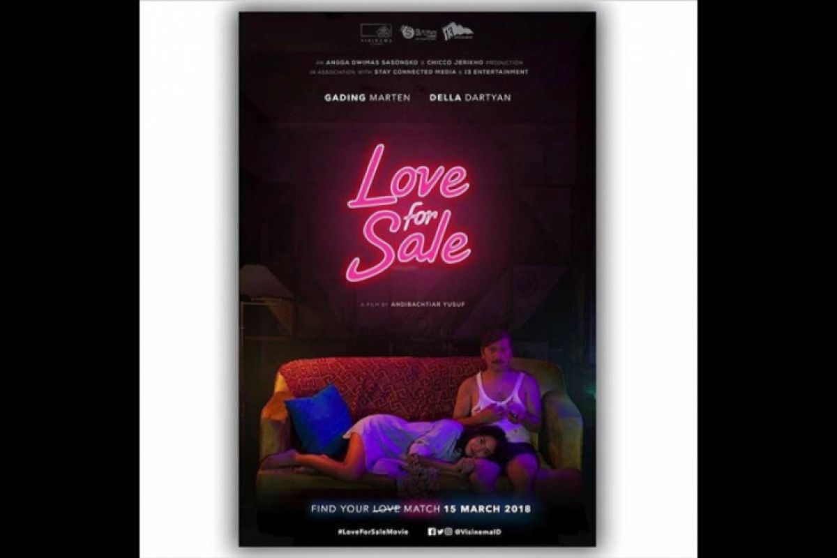 Film "Love For Sale" raih tiga penghargaan bergengsi