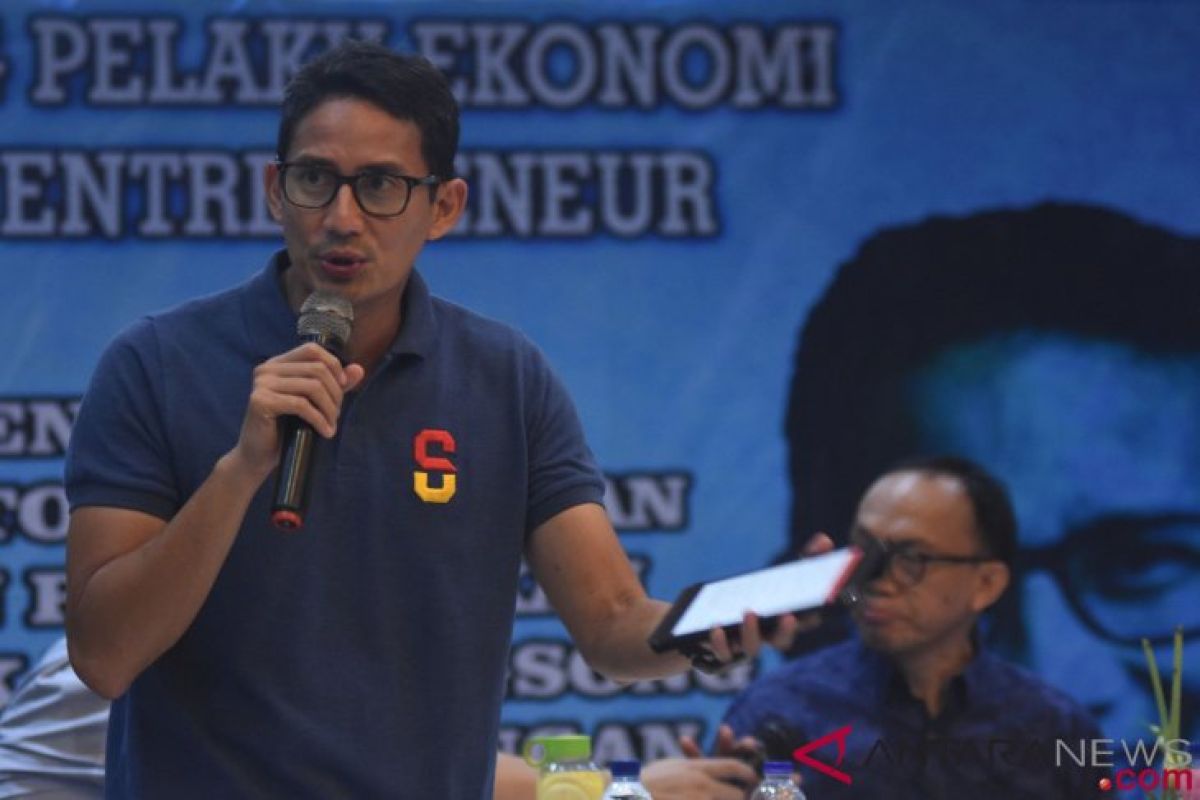 Sandiaga Uno jual saham Saratoga untuk kampanye