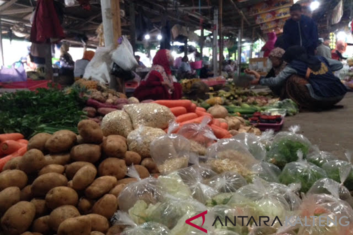 Harga sayur-sayuran di pasar tradisional Kobar mulai mengalami kenaikan