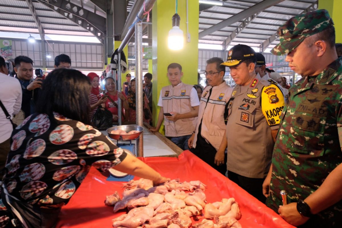 Kapolda Jambi pimpin sidak harga sembako akhir tahun