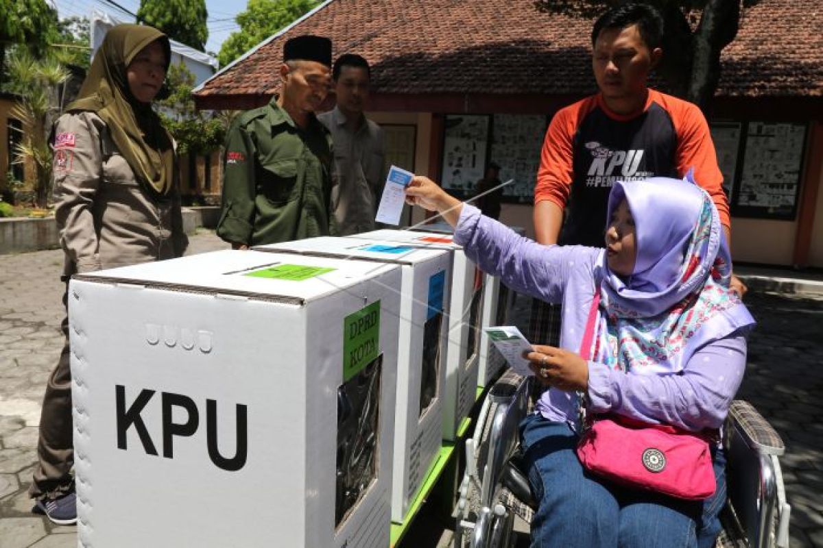 KPU ingatkan TPS pemilu harus ramah disabilitas