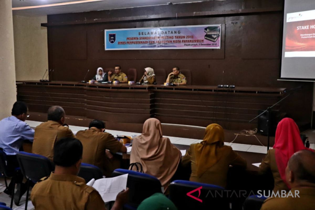 Tingkatkan minat baca, Dinas Arsip dan Perpustakaan Payakumbuh gelar temu mitra