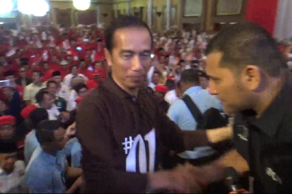 Jokowi: Kader dan relawan Jambi miliki militansi tinggi