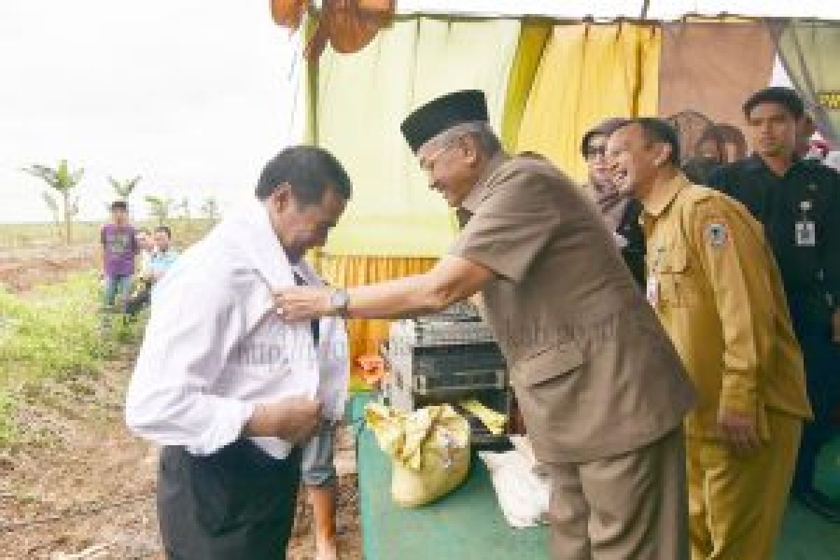 Bupati Banjar Sambut Mentan