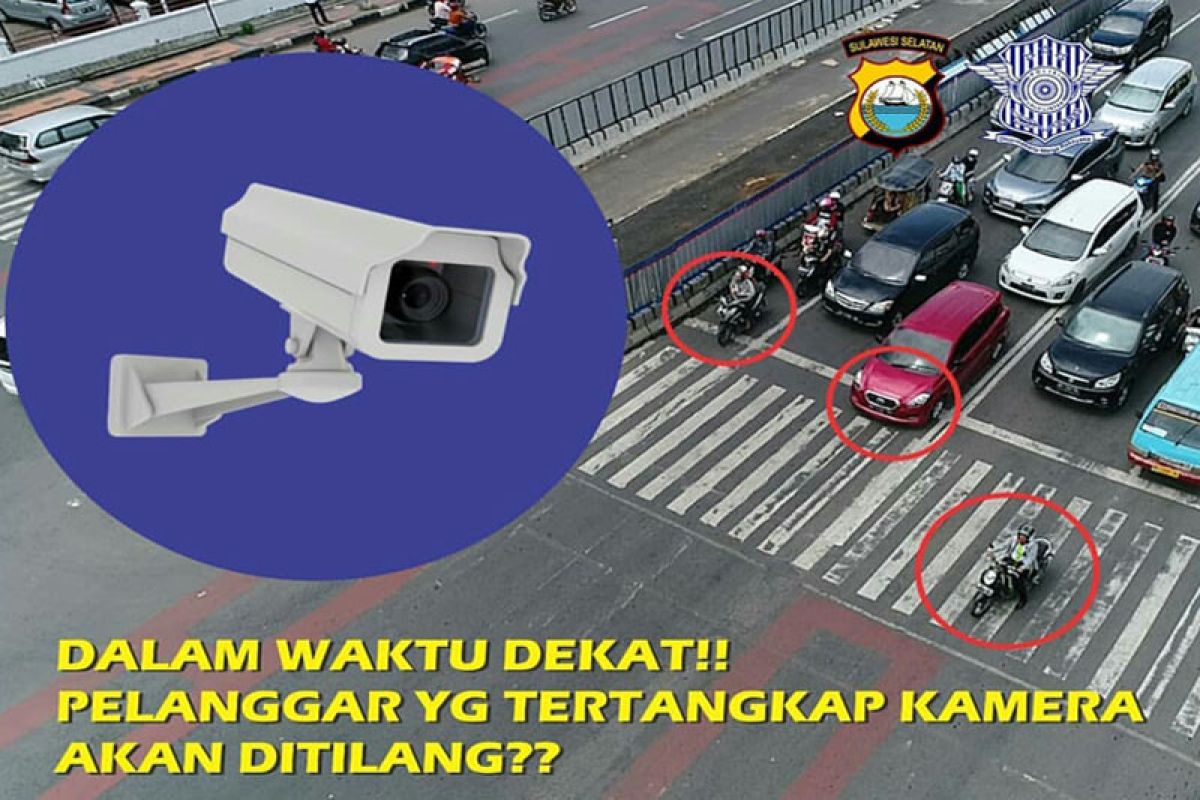Ditlantas Sulsel mulai terapkan tilang kamera CCTV