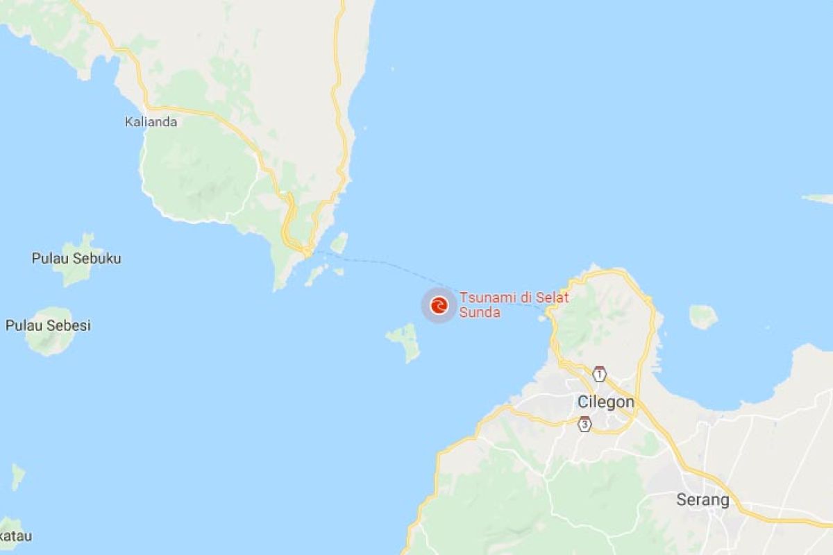 Korban Tsunami Selat Sunda Capai 429 Jiwa