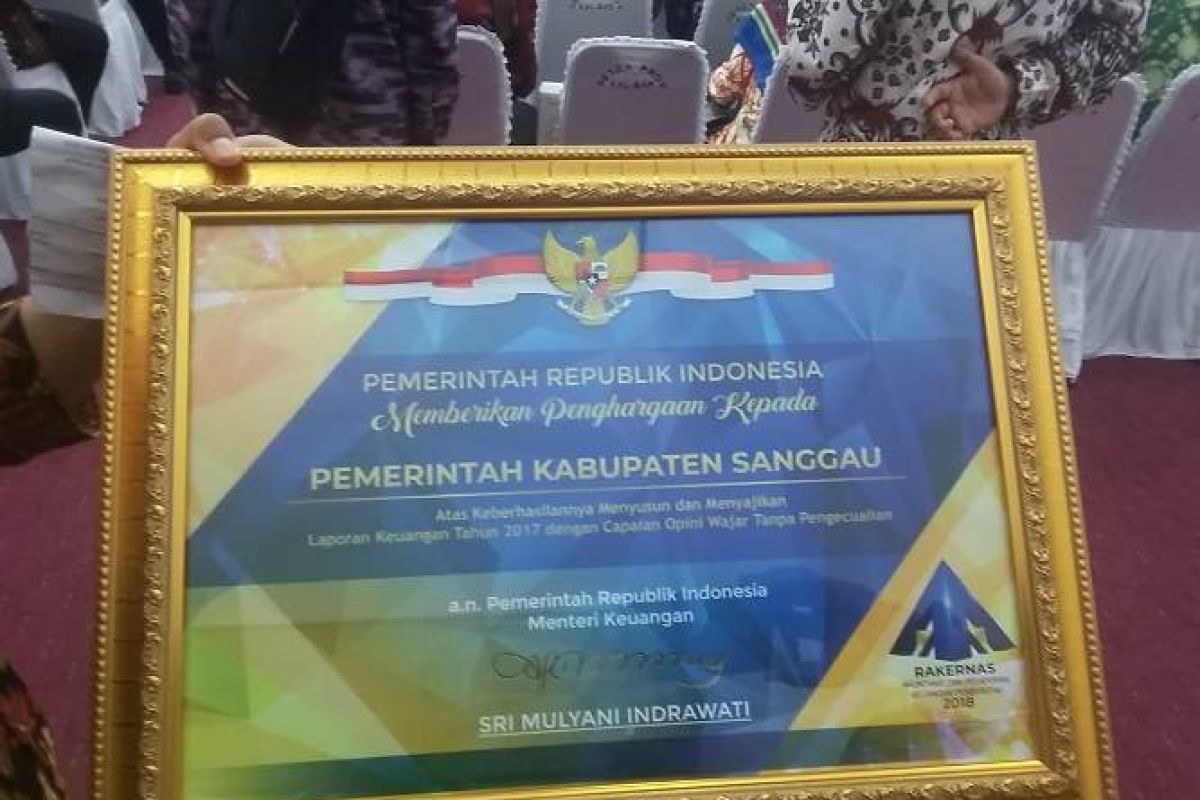 Kemenkeu beri penghargaan ke Sanggau