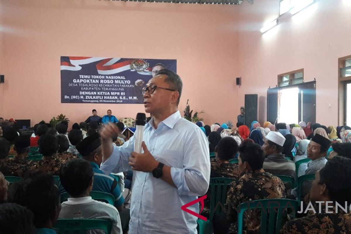 Ketua MPR tinjau lokasi tsunami di Rajabasa Lampung Selatan