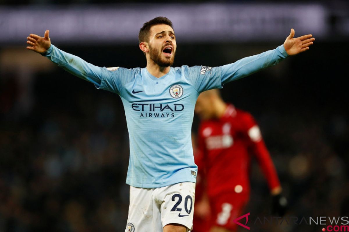 Bernardo Silva jadi sasaran pujian Guardiola