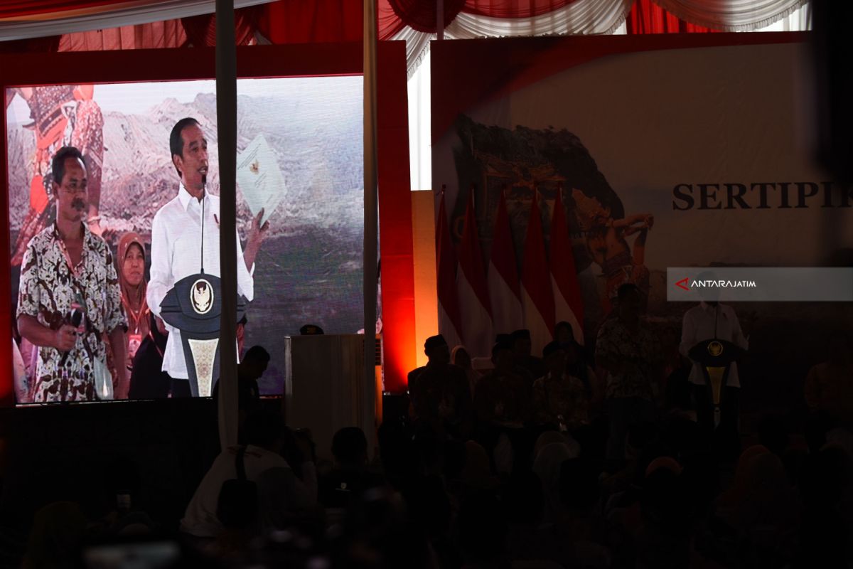 Presiden Beberkan Alasan Percepatan Penyelesaian Sertifikat Tanah