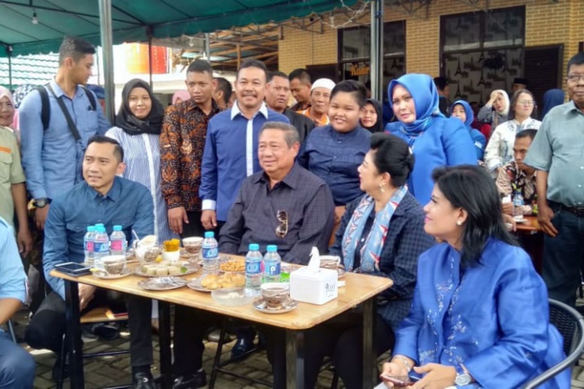 SBY singgah di Kota Tebing Tinggi