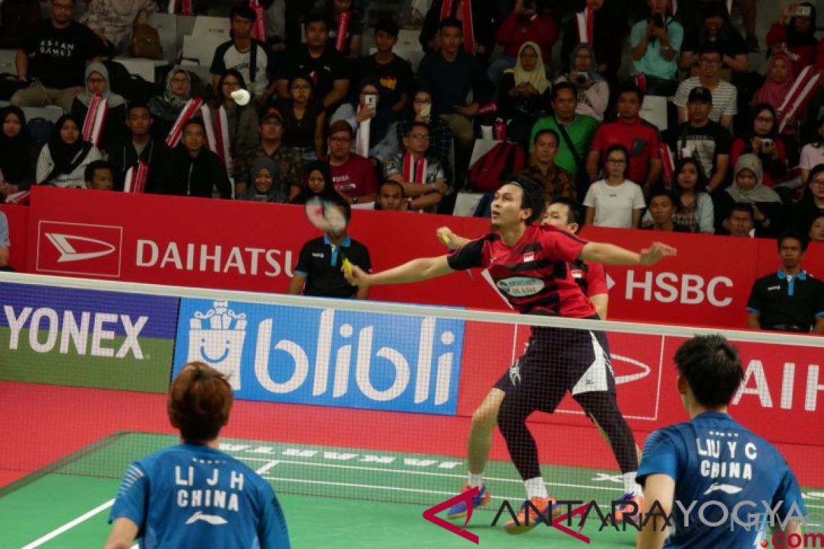 Ahsan/Hendra melaju ke semifinal Indonesia Masters