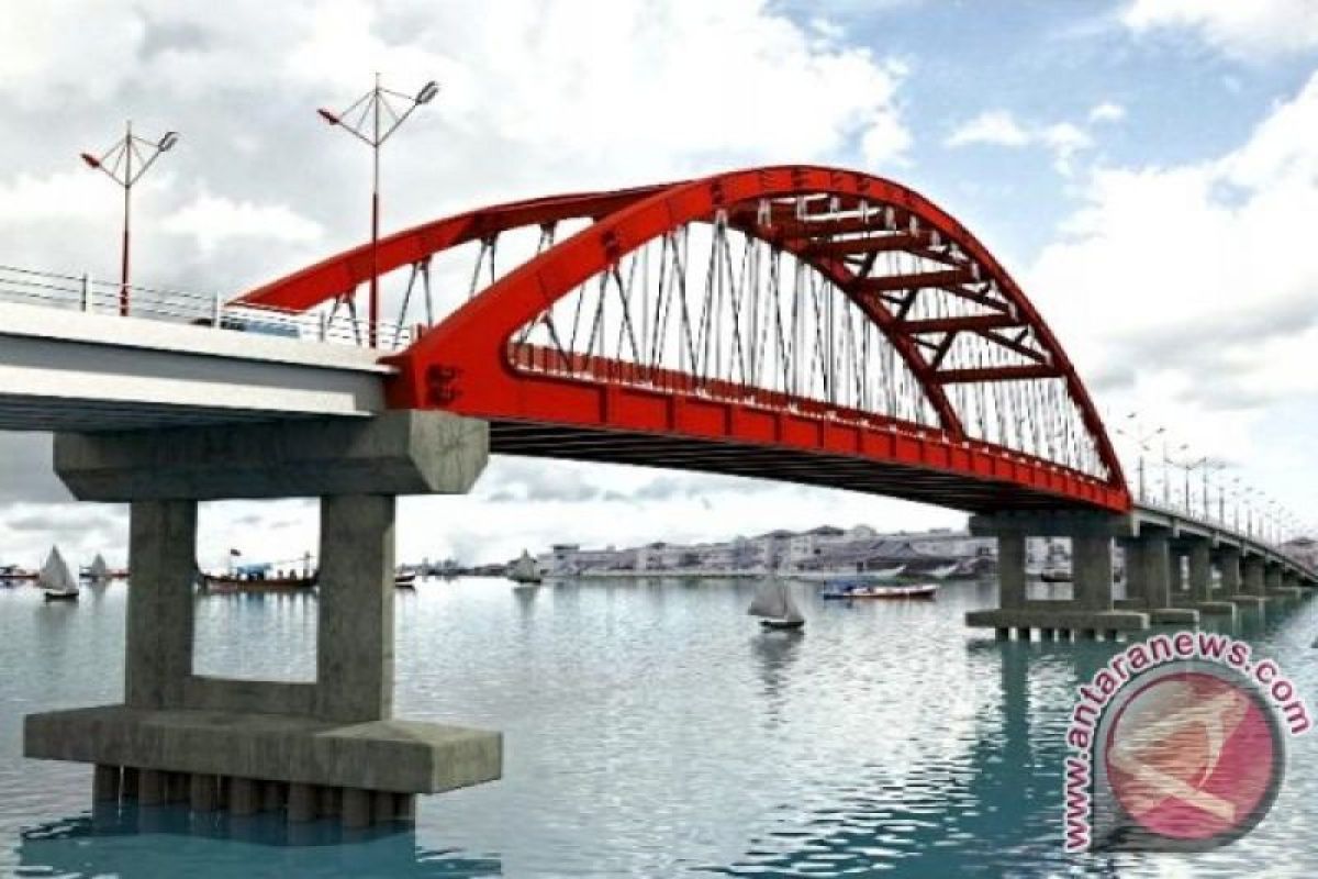 Pembangunan Jembatan Mentaya akan dimulai dengan dana patungan