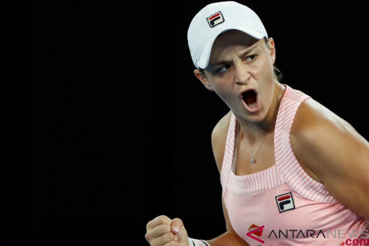 Ashleigh Barty ke putaran keempat Australia Terbuka