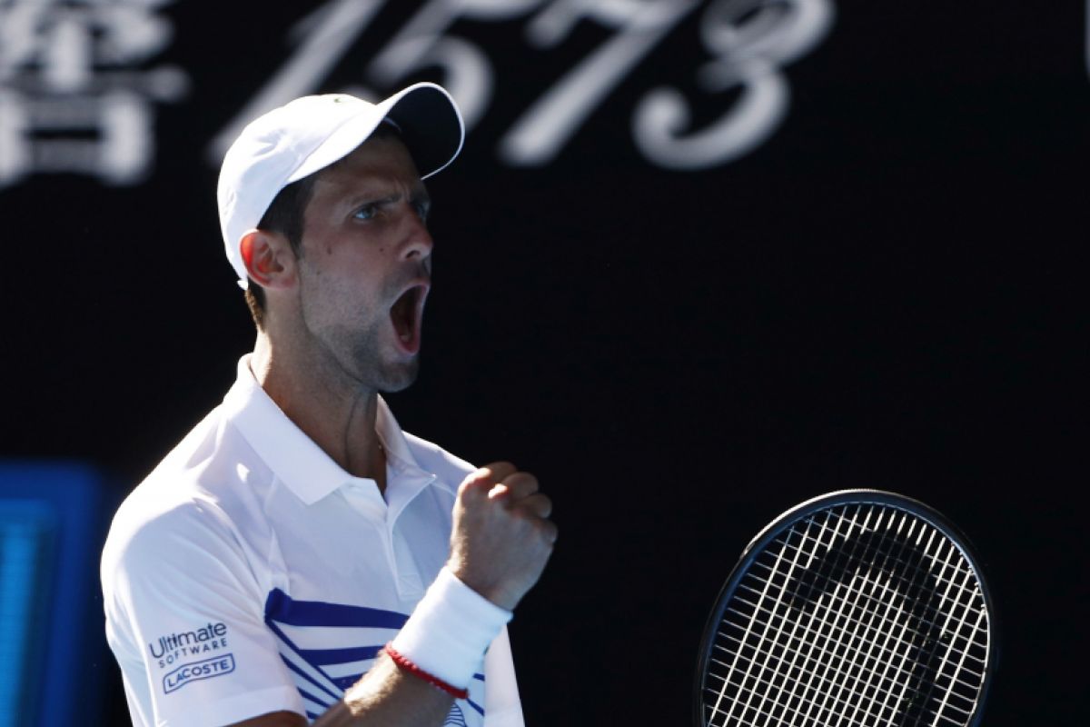 Djokovic atasi petenis Kanada di putaran ketiga Australia Terbuka