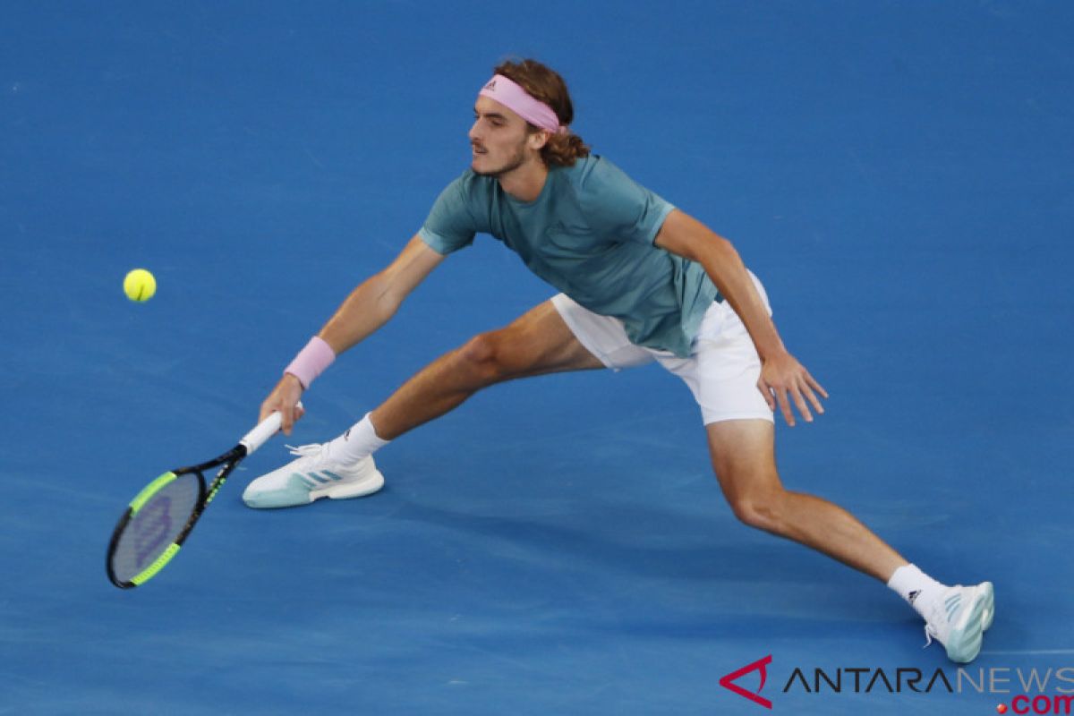 Tsitsipas melangkah ke semifinal Melbourne