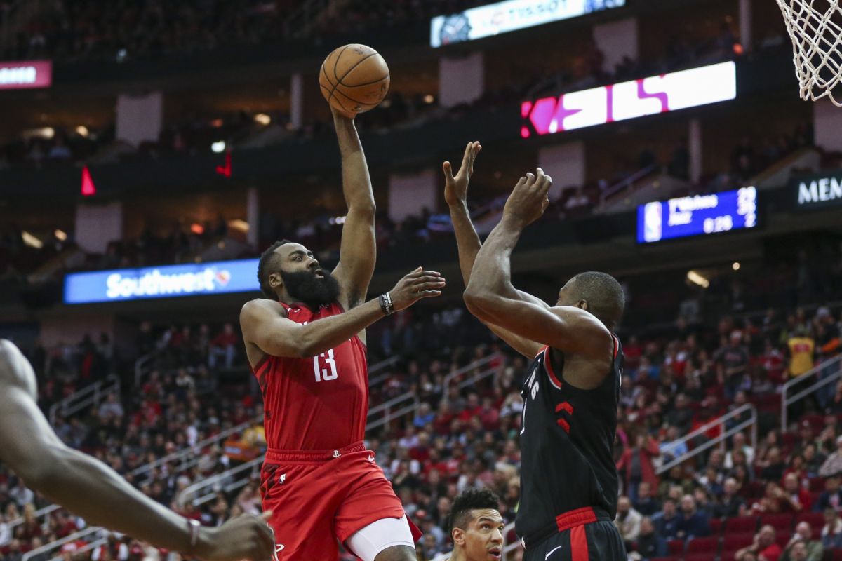 Harden bantu Houston Rockets bekuk Toronto Raptors