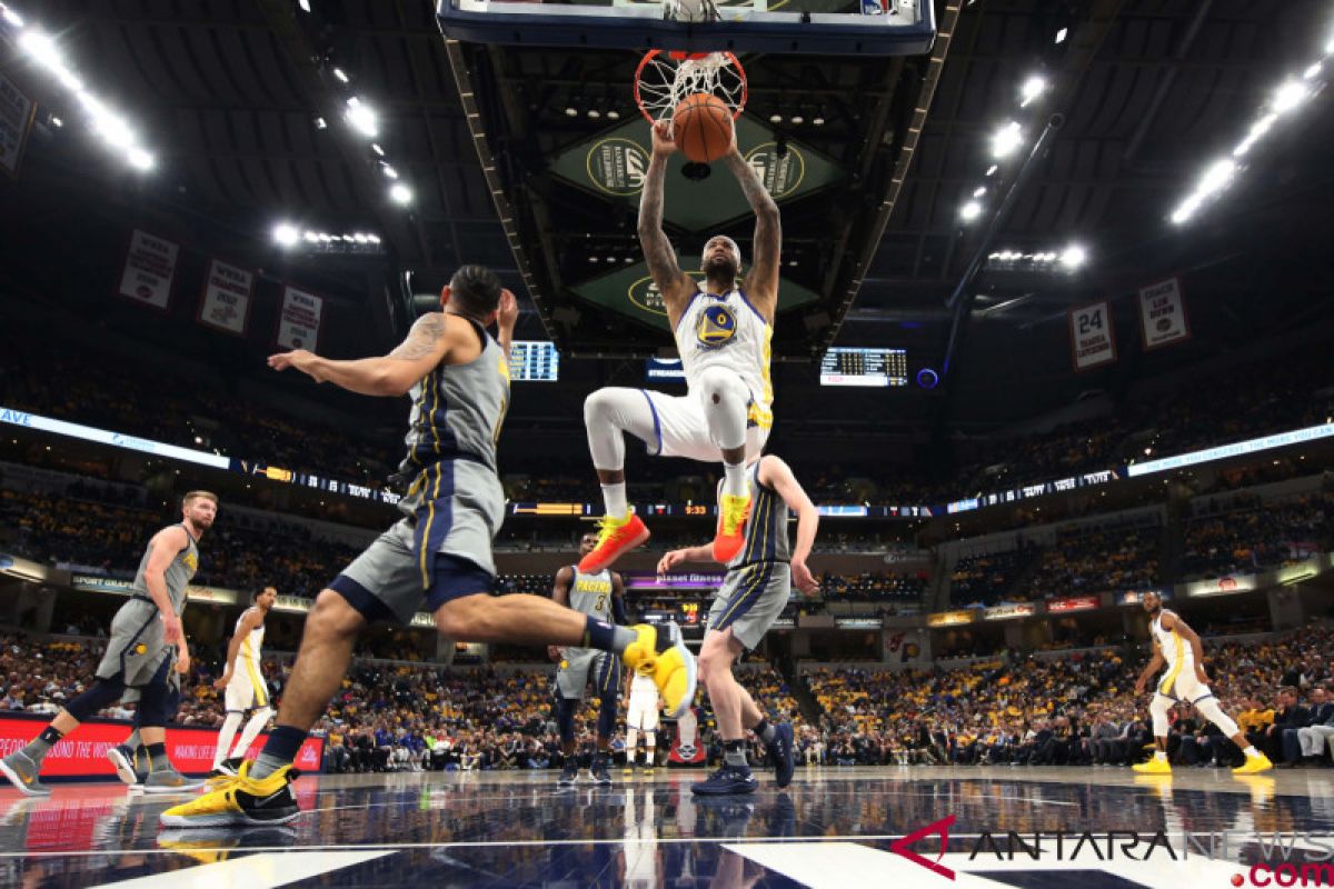 Warriors menang lagi, perkasa di markas Pacers