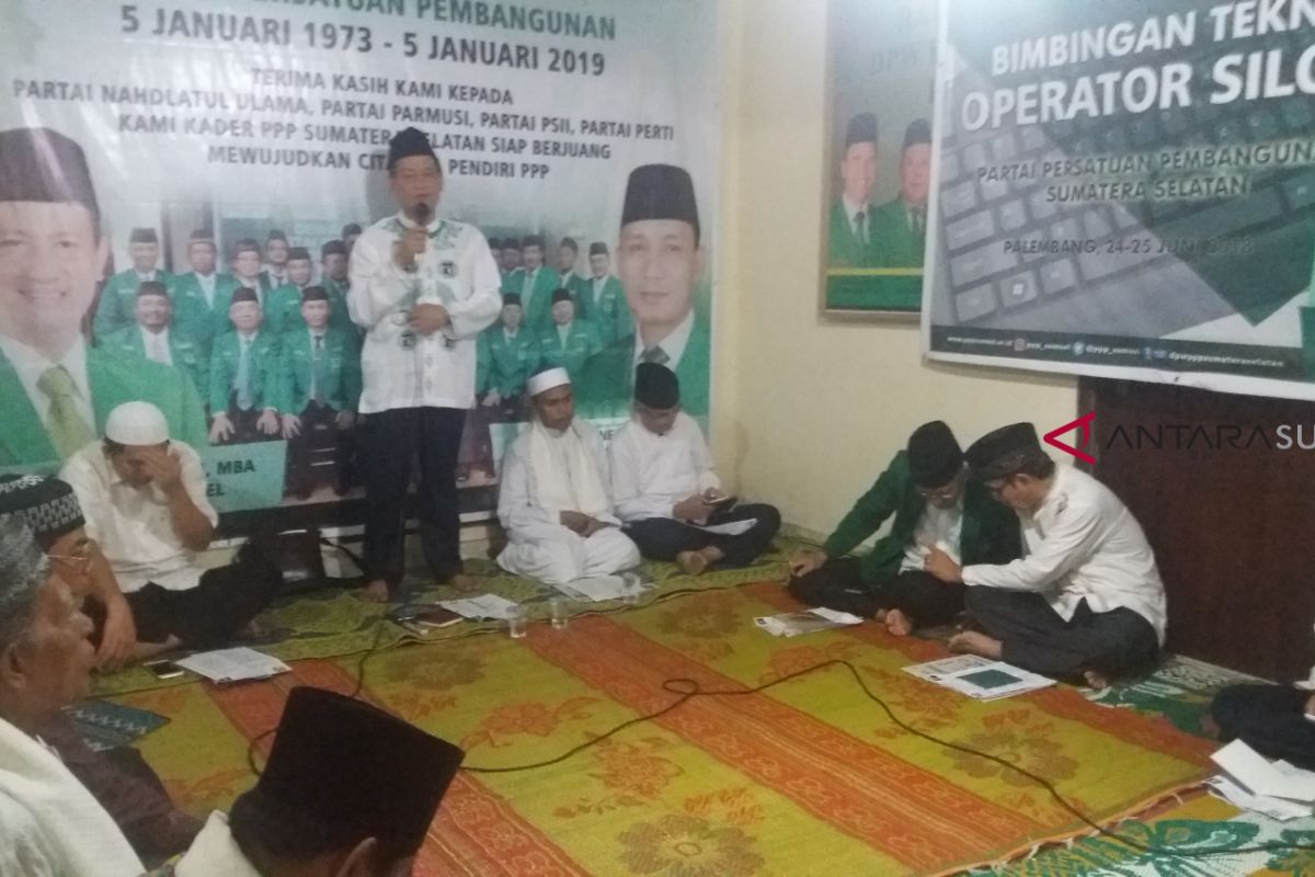 PPP Sumsel targetkan kursi di setiap Dapil
