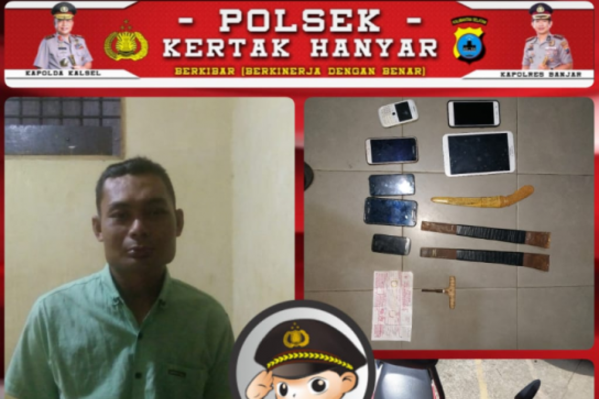 Pelaku spesialis pencurian rumah kosong diringkus