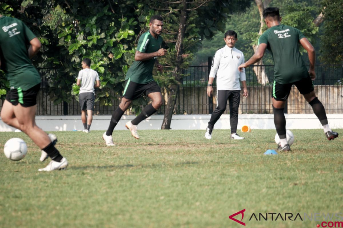 Timnas U-22 Indonesia jalani latihan perdana