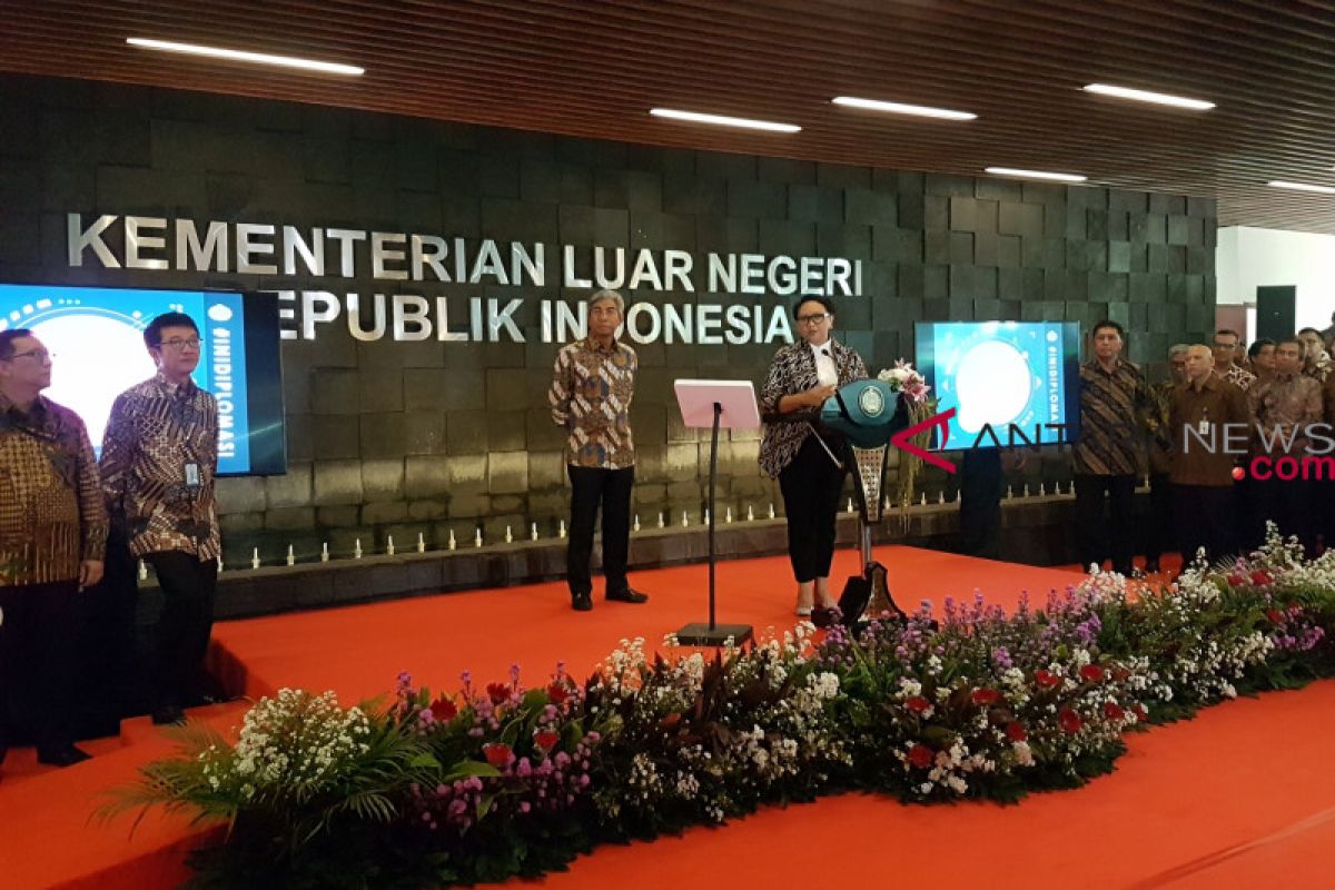 Retno Marsudi buka Pameran Capaian 4 Tahun Kementerian Luar Negeri