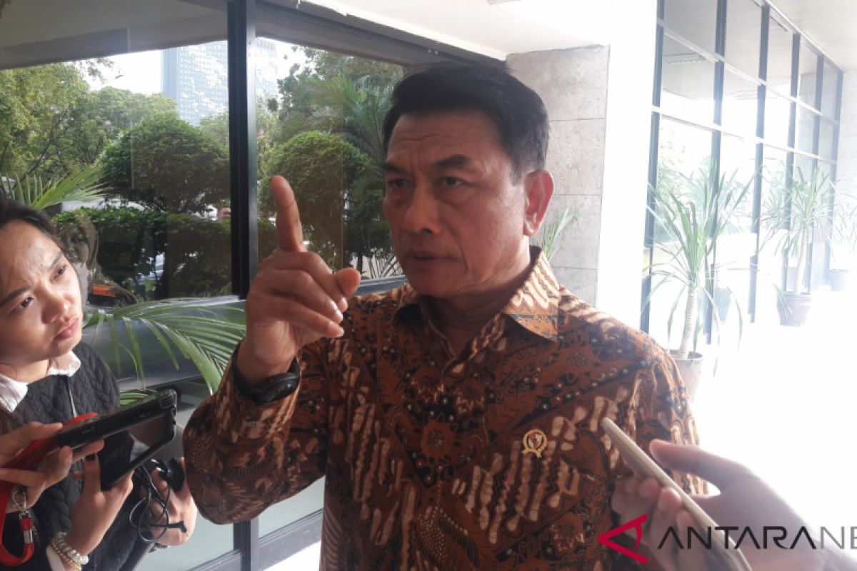 Moeldoko akui Jokowi-Ma'ruf berlatih khusus debat