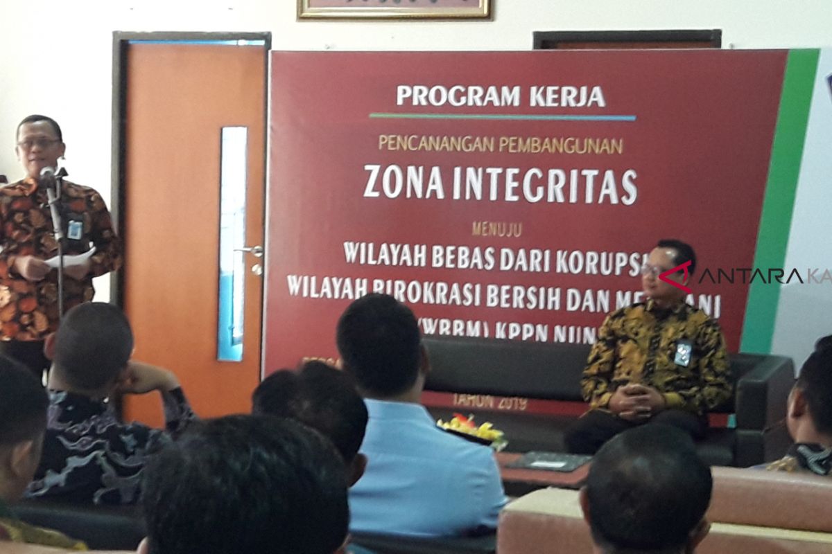 KPPN Nunukan canangkan pembangunan zona integritas WBK/WBBM