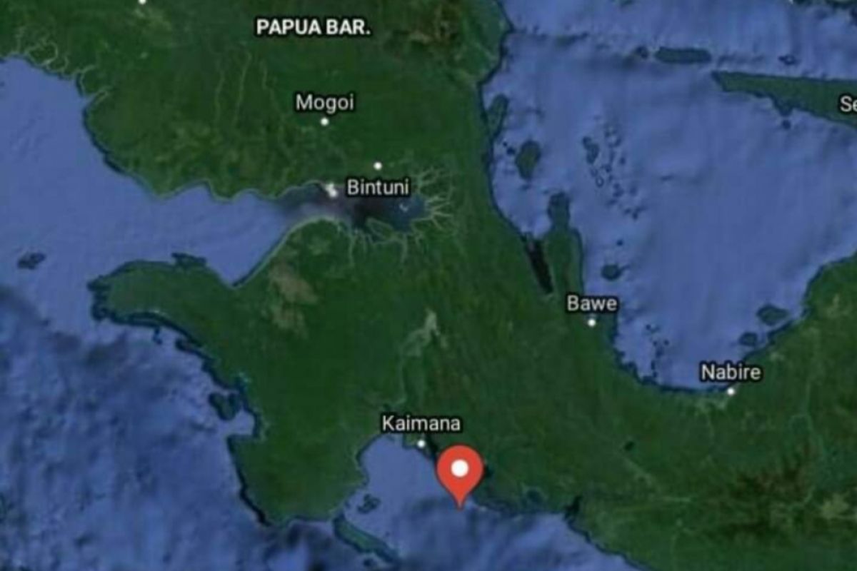 Gempa guncang Kaimana Papua dua kali