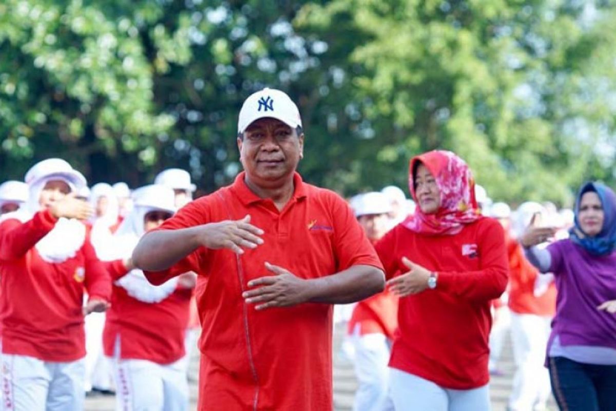 Puncak HUT STI Kota Magelang melalui Lomba Senam Tera