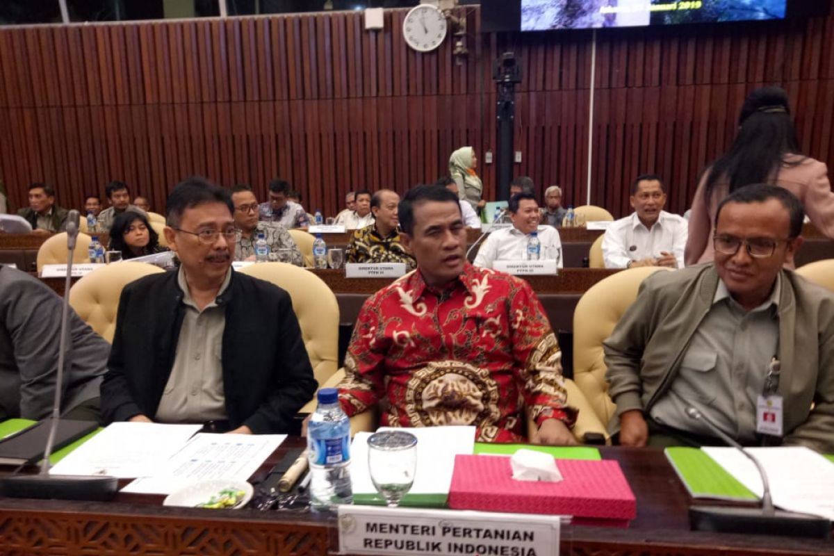 DPR-Mentan raker, bahas evaluasi anggaran 2018