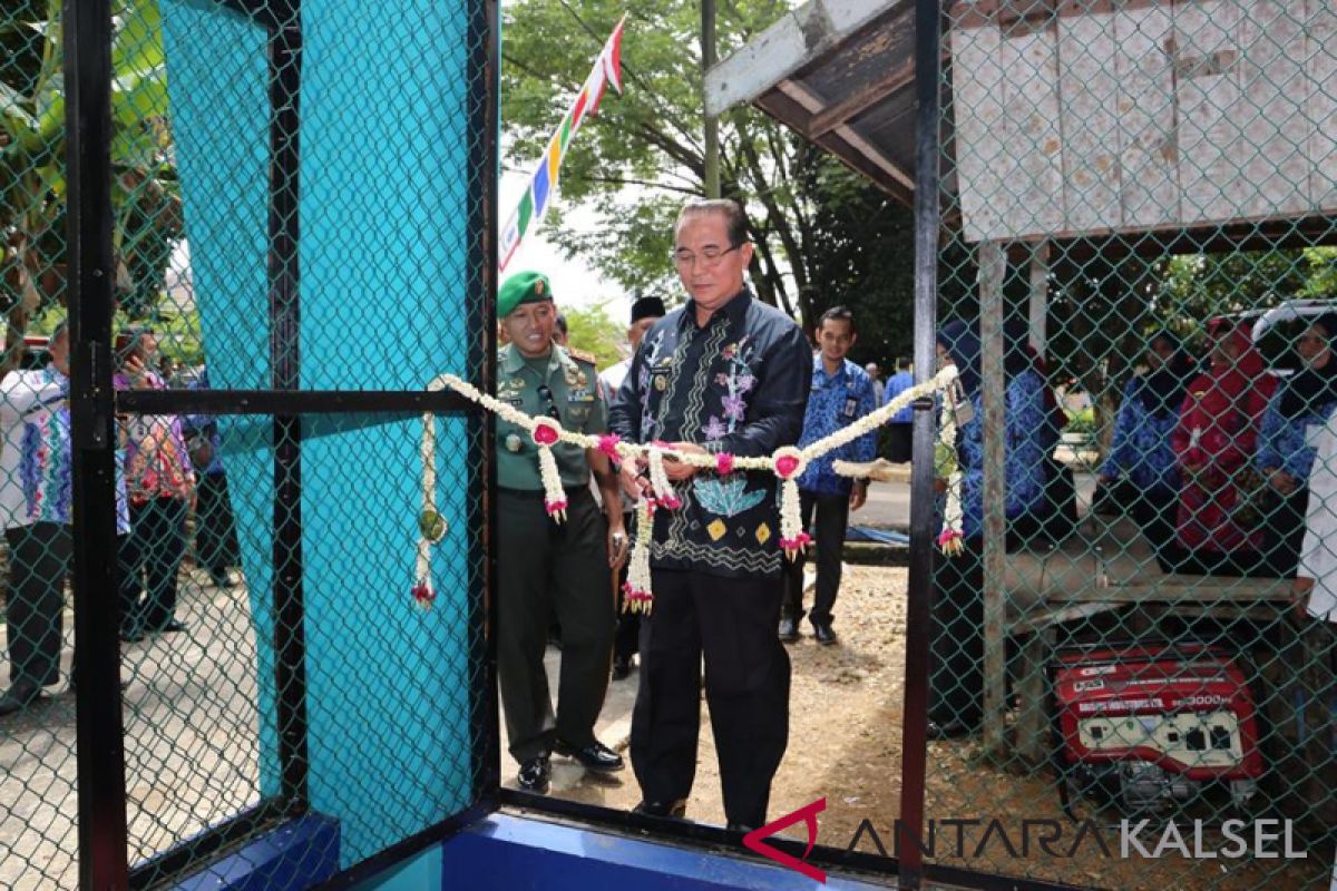 Bupati HSS resmikan Lapangan Tenis Antaludin