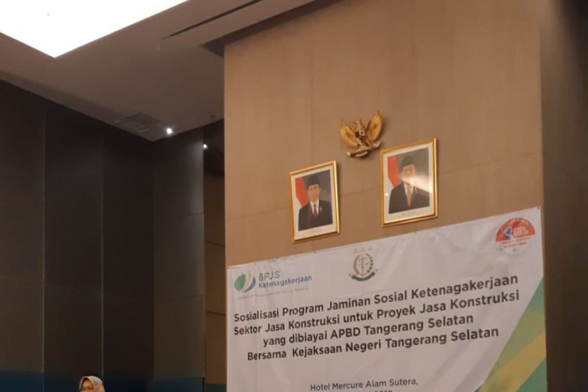 BPJS-TK Tangsel Gandeng Kejari Sosialisasi Ketenagakerjaan Sektor Konstruksi