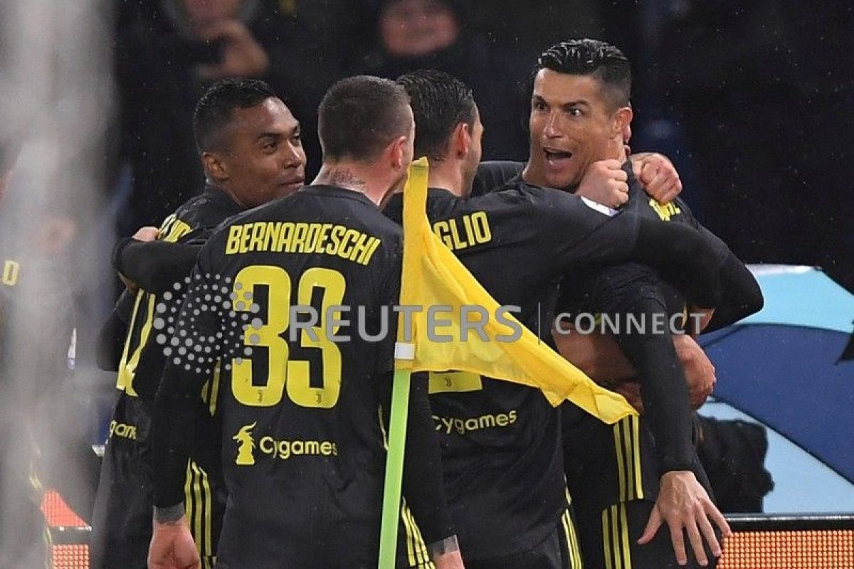 Gol penalti Ronaldo antar Juventus kalahkan Lazio