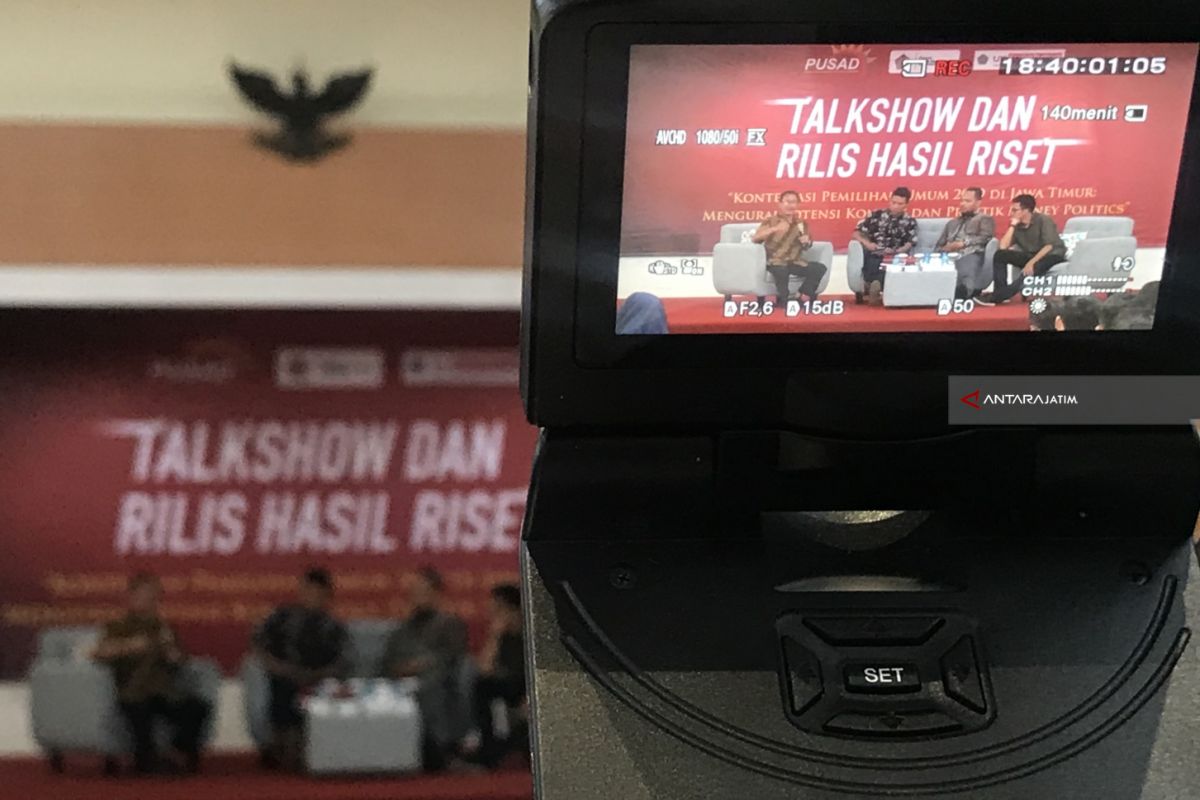 Versi Survei PUSAD, Suara PDIP-PKB Bersaing Sengit