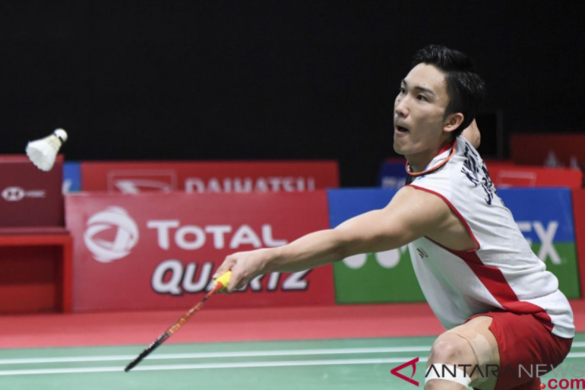 Disingkirkan pemain China, Momota akui tak kuasai permainan