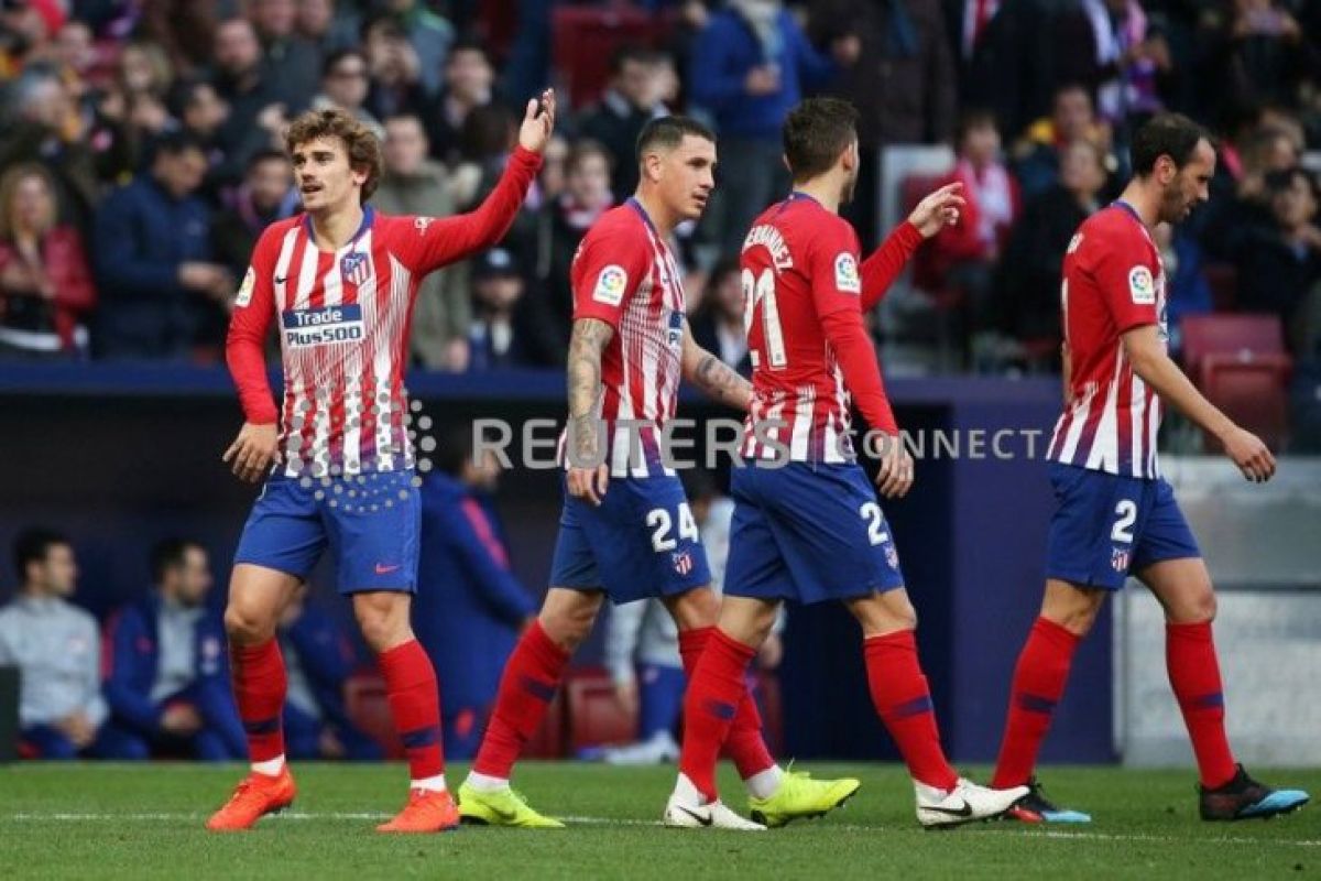 Menang atas Getafe, Atletico hanya berselisih dua poin dari Barcelona