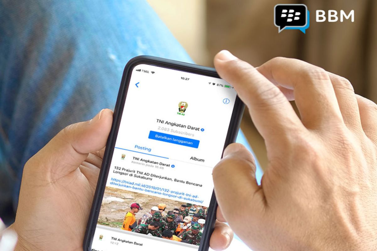 "BBM"-TNI AD kerja sama tangkal hoaks